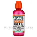 Therabreath Healthy Smile Rinse Sparkle Mint Mouth Wash16 Oz