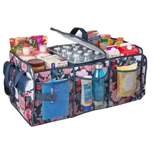 MEMBER'S MARK Pink Floral Car Trunk Organizer