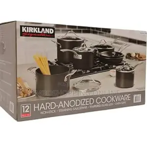 Kirkland Signature 12-Piece Hard Anodized Cookware Set