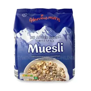 Harvest Morn No Added Sugar Swiss Style Muesli 1.1kg