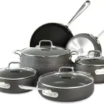 All-Clad HA1 Hard Anodized Nonstick Cookware Set 10 Pieces