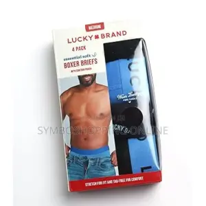 Lucky Brand Men's Boxer Briefs – 4 Pack