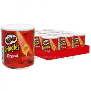 Pringles Original (37g)Per Can 22cedis,24 Packs (444g)=220