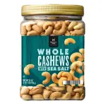 Member's Mark Roasted Whole Cashews With Sea Salt 936g