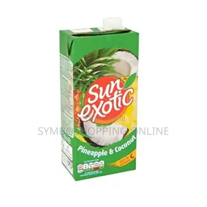 Sun Exotic Pineapple Coconut Juice 1L (12 Count 350gh)