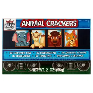 Happy Snacks Animal Crackers, 12 Pack (25ghc for Each )