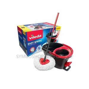 Vileda Easy Wring Clean Spin Mop And Bucket Set
