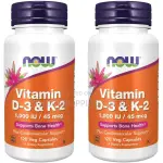 Now Vitamin D-3 K-2