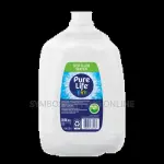 Pure Life Distilled Water, 1-Gallon, Plastic Bottled Water