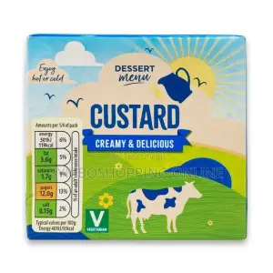 Dessert Menu Dessert Menu Custard 500g