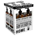 Newport + Home Hand Soap Infused With Essential Oil - 4piece